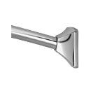 Curved Shower Rods with Square Covers