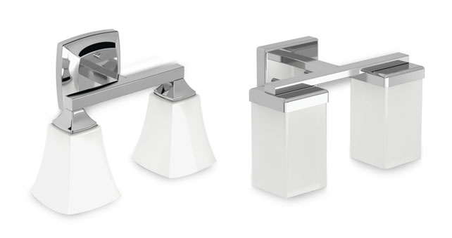 Voss & 90° Bath Lighting from Moen