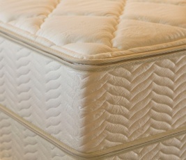 Prestige Zippered Pocketed Coil Mattress & Adjustable Bed Closeup