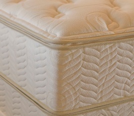 Preference Gold Hybrid – Zippered Pocketed Coil Mattress & Adjustable Bed Closeup